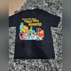 The Berenstain Bears Black Short Sleeve T-Shirt